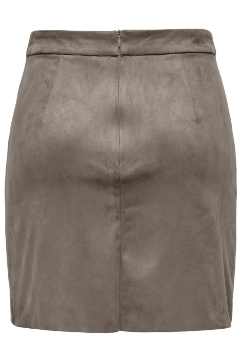 Jacqueline de Yong jdyloretta faux suede mini skirt jr